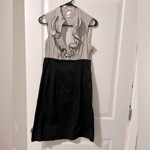 Women’s Black and White Dress